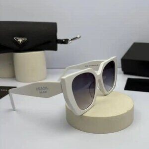 White Designer Fashion Sunglasses